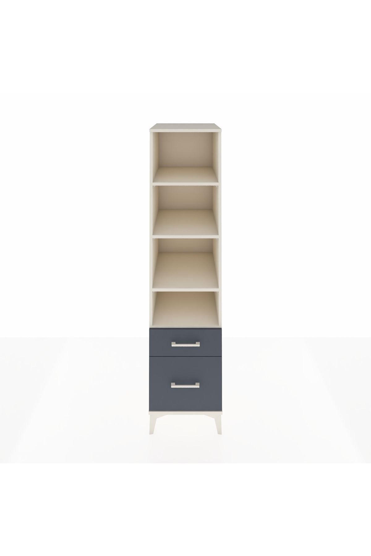 Kronos Dolap 4 Raflı 2 Çekmeceli 44x59x182 - S88M043V2C
