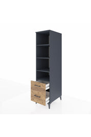 Kronos Dolap 4 Raflı 2 Çekmeceli 44x59x182 - S88M043V6C