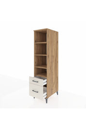 Kronos Dolap 4 Raflı 2 Çekmeceli 44x59x182 - S88M043V7C