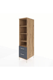 Kronos Dolap 4 Raflı 2 Çekmeceli 44x59x182 - S88M043V8C