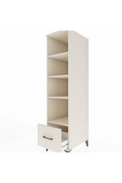 Kronos Dolap 4 Raflı Tek Çekmeceli 44x59x182 - S88M044V1C