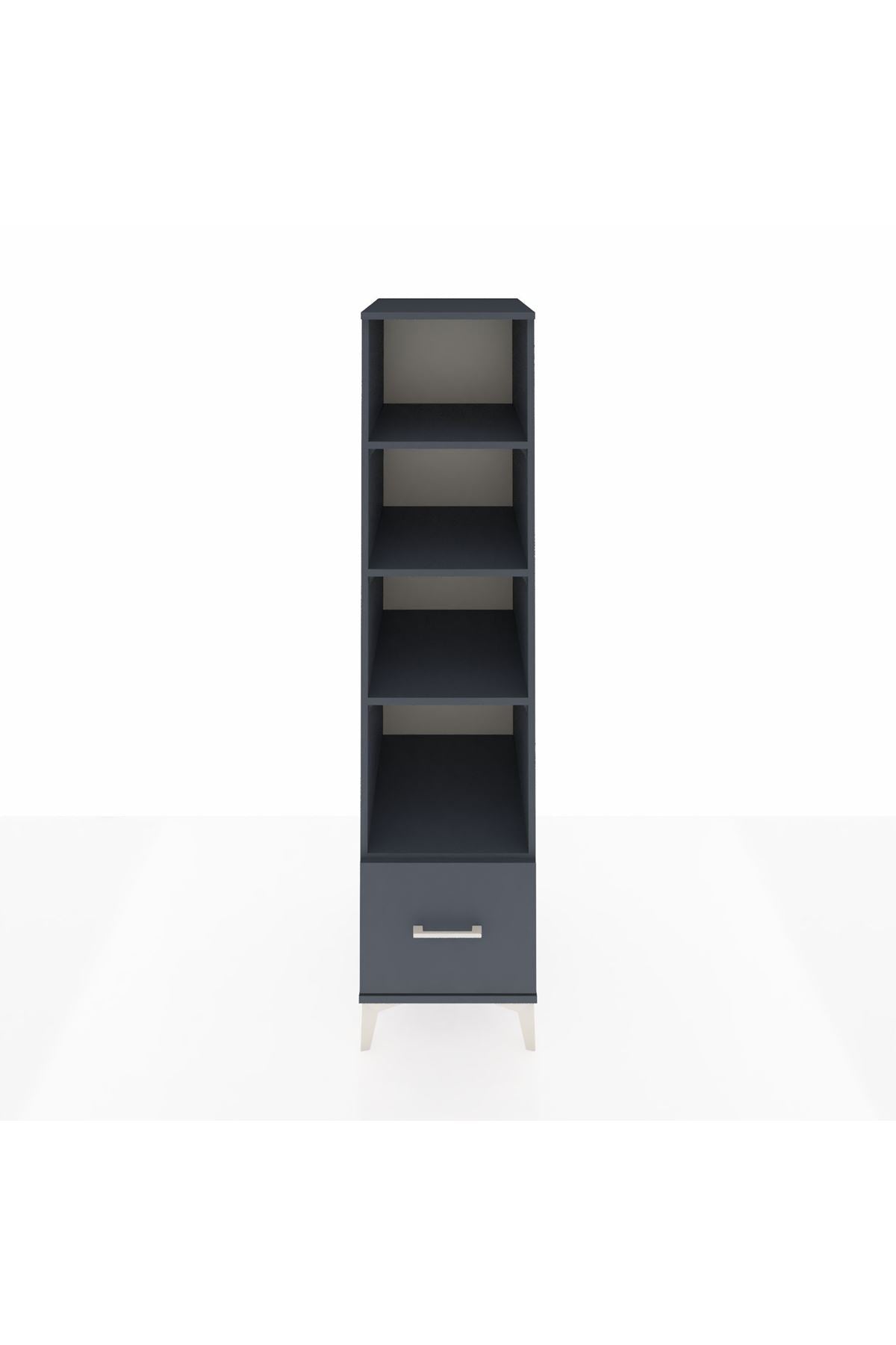 Kronos Dolap 4 Raflı Tek Çekmeceli 44x59x182 - S88M044V5C