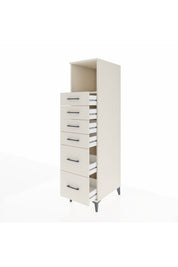 Kronos Dolap Tek Raflı 6 Çekmeceli 44x59x182 Aytaşı-Aytaşı
