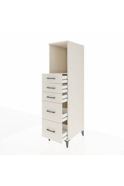 Kronos Dolap Tek Raflı 5 Çekmeceli 44x59x182 - S88M046V1C