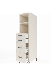 Kronos Dolap 2 Raflı 4 Çekmeceli 44x59x182 Aytaşı-Aytaşı