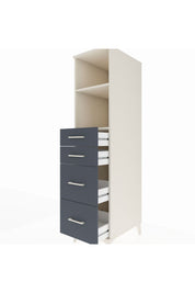 Kronos Dolap 2 Raflı 4 Çekmeceli 44x59x182 - S88M047V2C