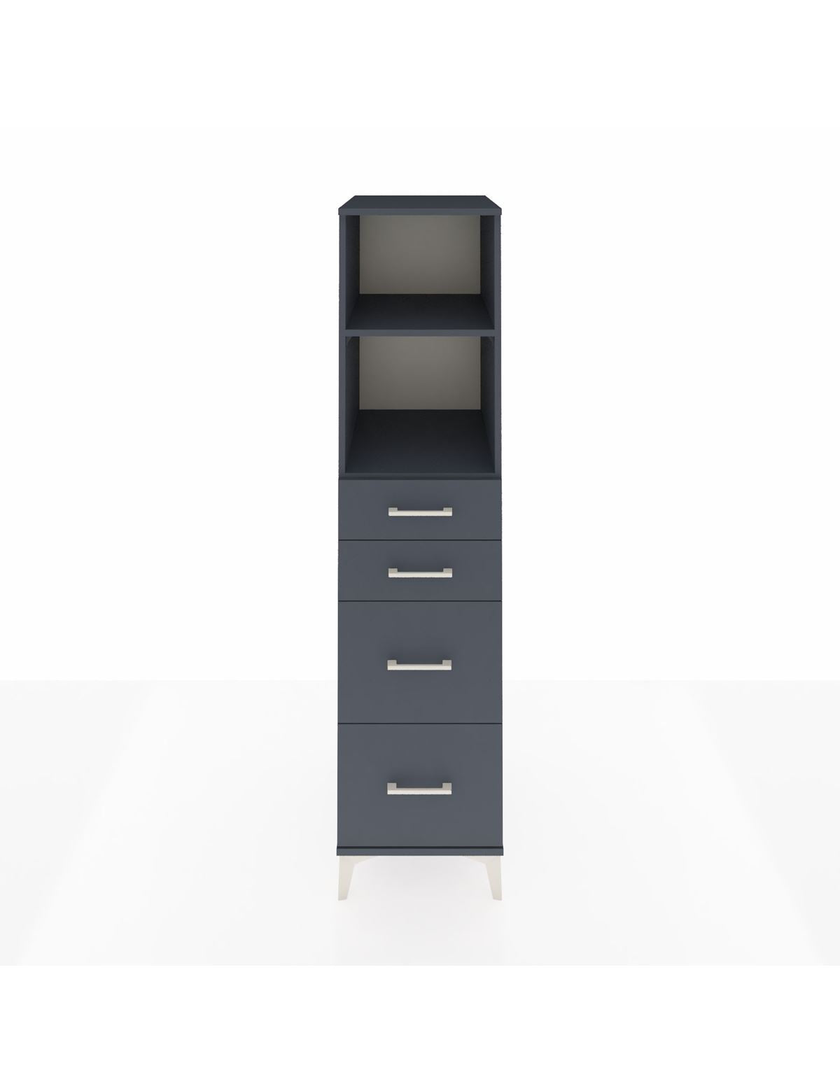 Kronos Dolap 2 Raflı 4 Çekmeceli 44x59x182 - S88M047V5C