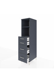Kronos Dolap 2 Raflı 4 Çekmeceli 44x59x182 - S88M047V5C