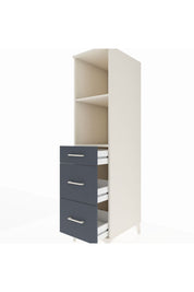 Kronos Dolap 2 Raflı 3 Çekmeceli 44x59x182 - S88M048V2C