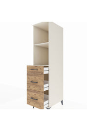 Kronos Dolap 2 Raflı 3 Çekmeceli 44x59x182 - S88M048V3C