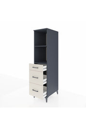 Kronos Dolap 2 Raflı 3 Çekmeceli 44x59x182 - S88M048V4C