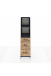 Kronos Dolap 2 Raflı 3 Çekmeceli 44x59x182 - S88M048V6C