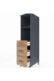 Kronos Dolap 2 Raflı 3 Çekmeceli 44x59x182 - S88M048V6C