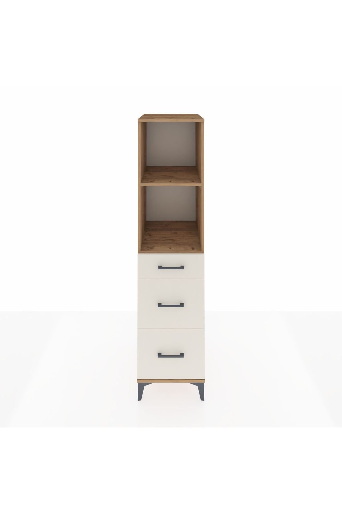 Kronos Dolap 2 Raflı 3 Çekmeceli 44x59x182 - S88M048V7C