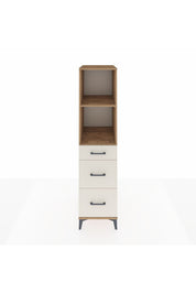 Kronos Dolap 2 Raflı 3 Çekmeceli 44x59x182 - S88M048V7C