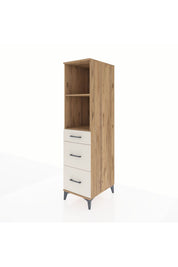 Kronos Dolap 2 Raflı 3 Çekmeceli 44x59x182 - S88M048V7C