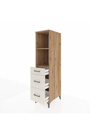 Kronos Dolap 2 Raflı 3 Çekmeceli 44x59x182 - S88M048V7C