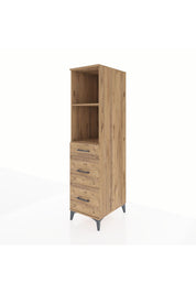 Kronos Dolap 2 Raflı 3 Çekmeceli 44x59x182 - S88M048V9C