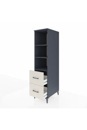 Kronos Dolap 3 Raflı 2 Çekmeceli 44x59x182 - S88M049V4C