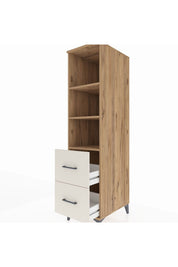 Kronos Dolap 3 Raflı 2 Çekmeceli 44x59x182 - S88M049V7C