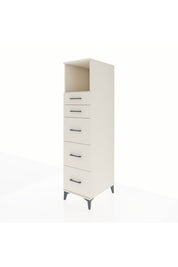 Kronos Dolap Tek Raflı 5 Çekmeceli 44x59x182 - S88M050V1C