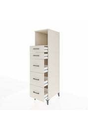 Kronos Dolap Tek Raflı 5 Çekmeceli 44x59x182 - S88M050V1C