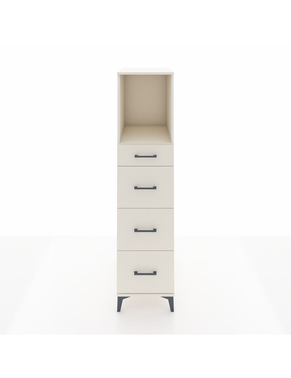 Kronos Dolap Tek Raflı 4 Çekmeceli 44x59x182 Aytaşı-Aytaşı