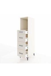 Kronos Dolap Tek Raflı 4 Çekmeceli 44x59x182 Aytaşı-Aytaşı