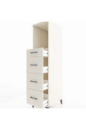 Kronos Dolap Tek Raflı 4 Çekmeceli 44x59x182 Aytaşı-Aytaşı