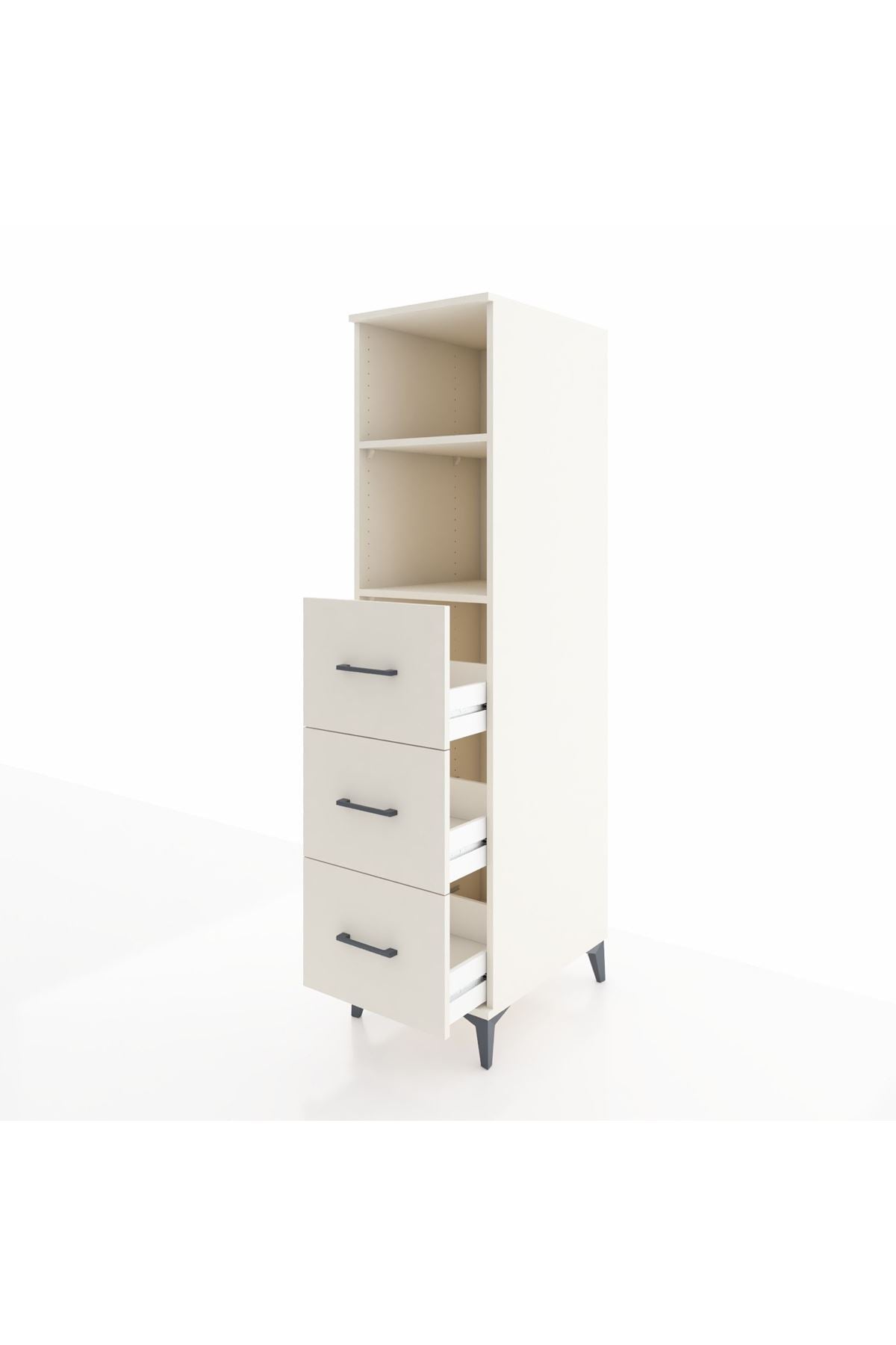 Kronos Dolap 2 Raflı 3 Çekmeceli 44x59x182 Aytaşı-Aytaşı