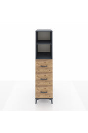 Kronos Dolap 2 Raflı 3 Çekmeceli 44x59x182 - S88M052V6C