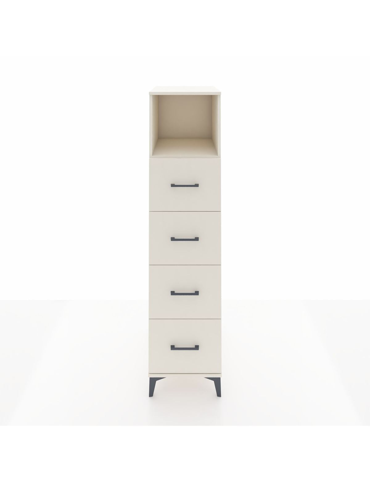 Kronos Dolap Tek Raflı 4 Çekmeceli 44x59x182 Aytaşı-Aytaşı