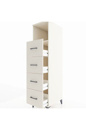 Kronos Dolap Tek Raflı 4 Çekmeceli 44x59x182 Aytaşı-Aytaşı