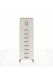 Kronos Dolap Tek Raflı 8 Çekmeceli 2 Kapaklı 60x59x182 Aytaşı-Aytaşı