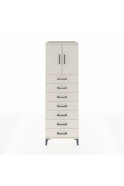 Kronos Dolap Tek Raflı 7 Çekmeceli 2 Kapaklı 60x59x182 Aytaşı-Aytaşı