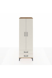 Kronos Dolap 4 Raflı 2 Çekmeceli 2 Kapaklı 60x59x182 Çam-Aytaşı