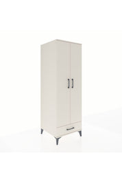 Kronos Dolap 4 Raflı Tek Çekmeceli 2 Kapaklı 60x59x182 Aytaşı-Aytaşı