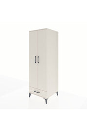 Kronos Dolap 4 Raflı Tek Çekmeceli 2 Kapaklı 60x59x182 Aytaşı-Aytaşı