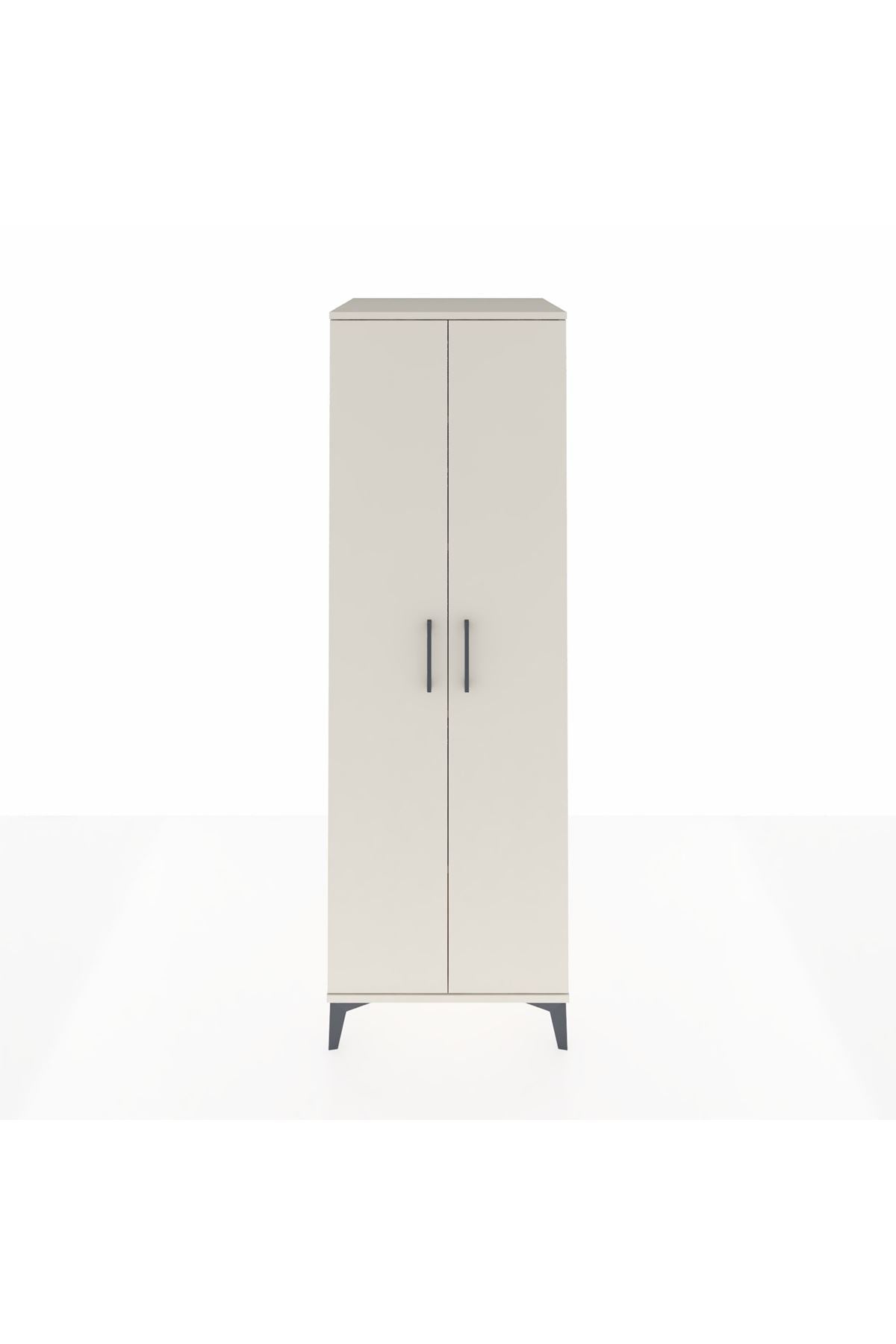 Kronos Dolap 4 Raflı 2 Kapaklı 60x59x182 Aytaşı-Aytaşı