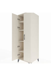 Kronos Dolap 4 Raflı 2 Kapaklı 60x59x182 Aytaşı-Aytaşı