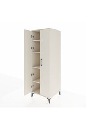 Kronos Dolap 4 Raflı 2 Kapaklı 60x59x182 Aytaşı-Aytaşı