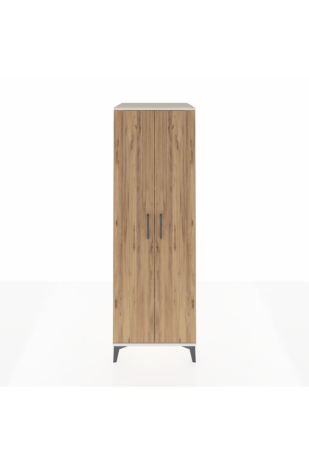 Kronos Dolap 4 Raflı 2 Kapaklı 60x59x182 Aytaşı-Çam