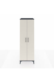 Kronos Dolap 4 Raflı 2 Kapaklı 60x59x182 Antrasit-Aytaşı