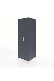 Kronos Dolap 4 Raflı 2 Kapaklı 60x59x182 Antrasit-Antrasit