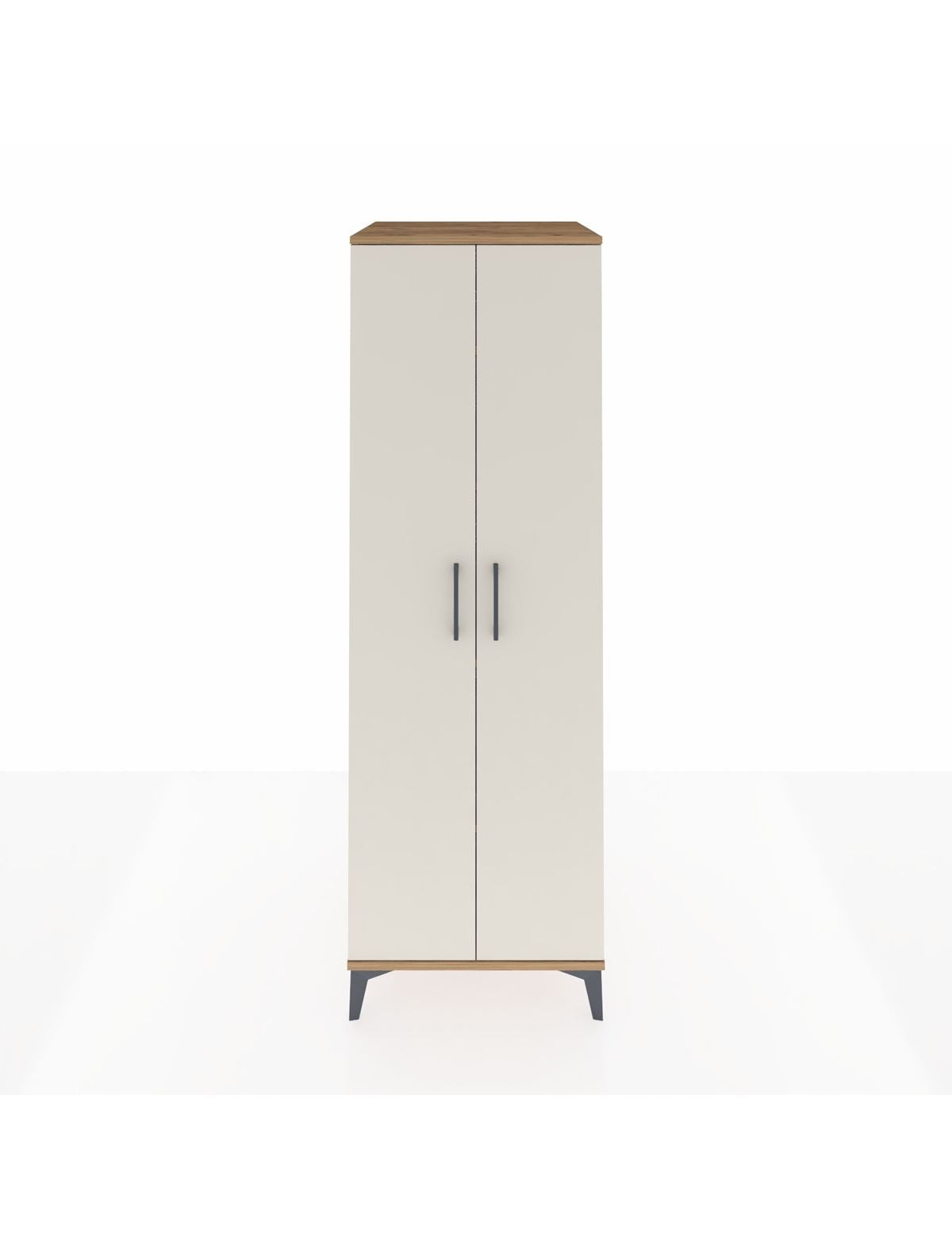 Kronos Dolap 4 Raflı 2 Kapaklı 60x59x182 Çam-Aytaşı