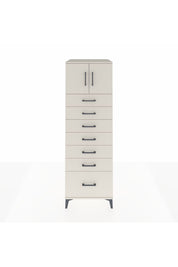 Kronos Dolap Tek Raflı 7 Çekmeceli 2 Kapaklı 60x59x182 Aytaşı-Aytaşı