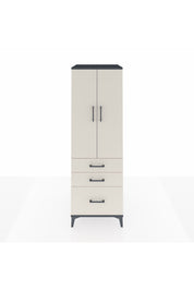 Kronos Dolap 2 Raflı 3 Çekmeceli 2 Kapaklı 60x59x182 - S89M014V4C