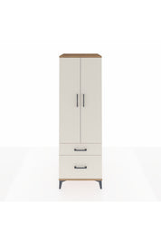 Kronos Dolap 4 Raflı 2 Çekmeceli 2 Kapaklı 60x59x182 Çam-Aytaşı