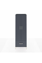 Kronos Dolap 4 Raflı Tek Çekmeceli 2 Kapaklı 60x59x182 - S89M016V5C