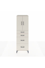 Kronos Dolap Tek Raflı 4 Çekmeceli 2 Kapaklı 60x59x182 - S89M019V1C